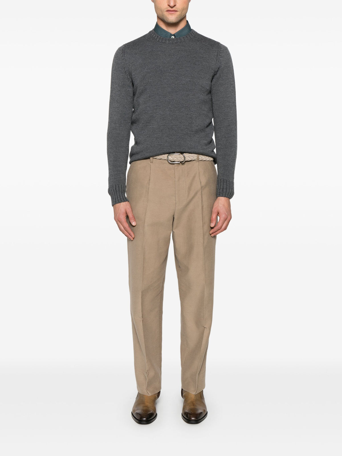 Zegna Zegna Cotton And Cashmere Pants - Image 8
