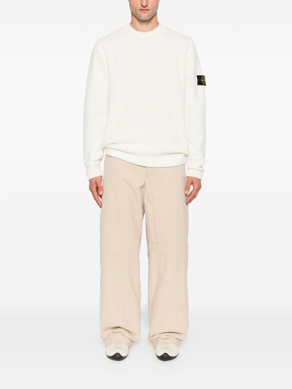 Stone Stone Island Wool Blend Crewneck Sweater - Image 8