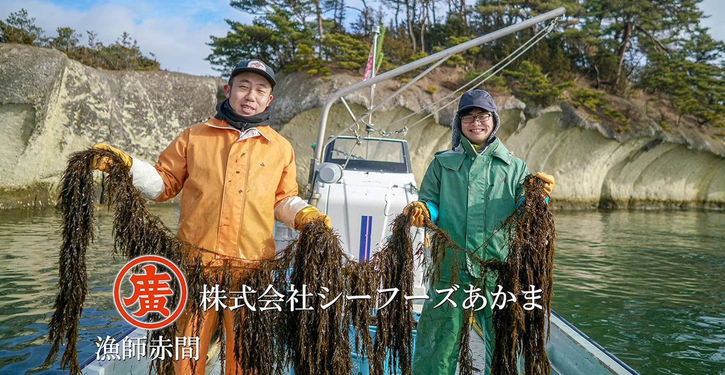 Tatakita Mekabur Sanriku Miyagi Prefecture Matsushima Bay-produced 100g x 10 pieces Stand Pack No additives, heat-cooked, quick-frozen, small-portion pack Seafood Akama seasoning, coloring