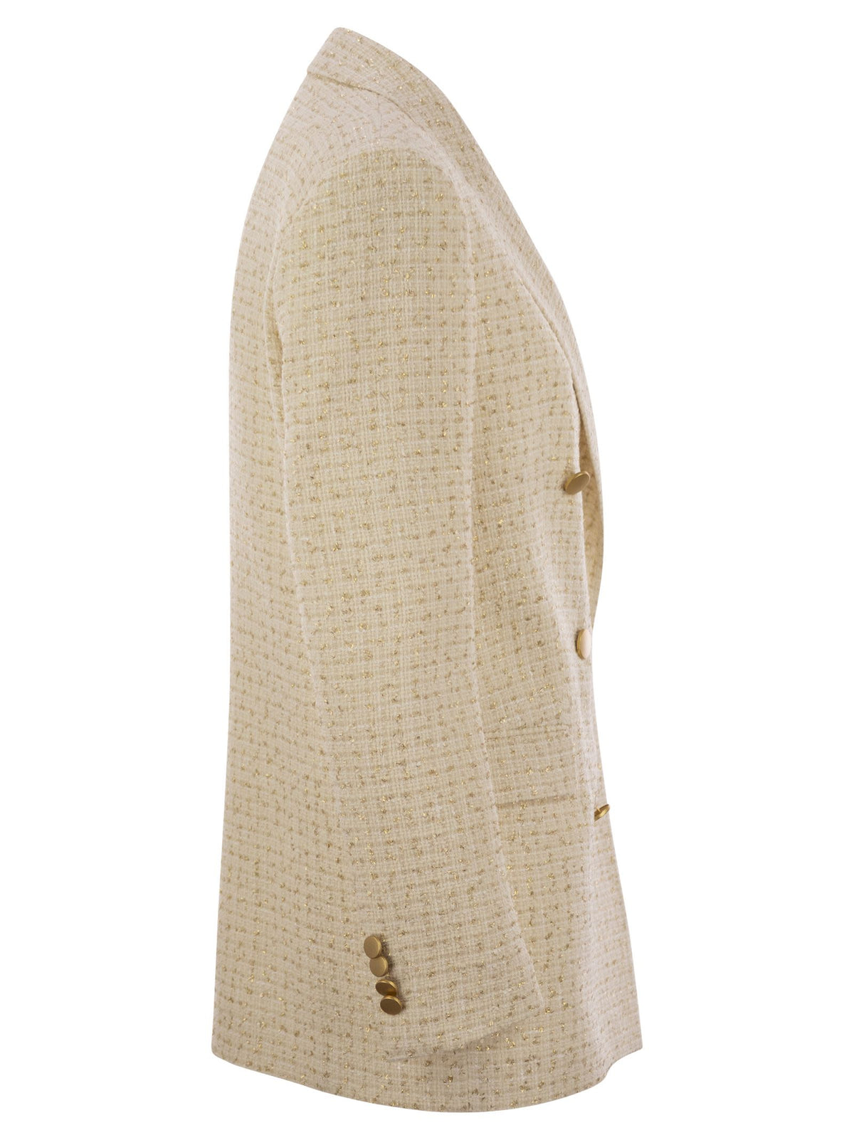 Tagliatore Tagliatoreダブル胸肉コットンブレンドブレザー - Image 8