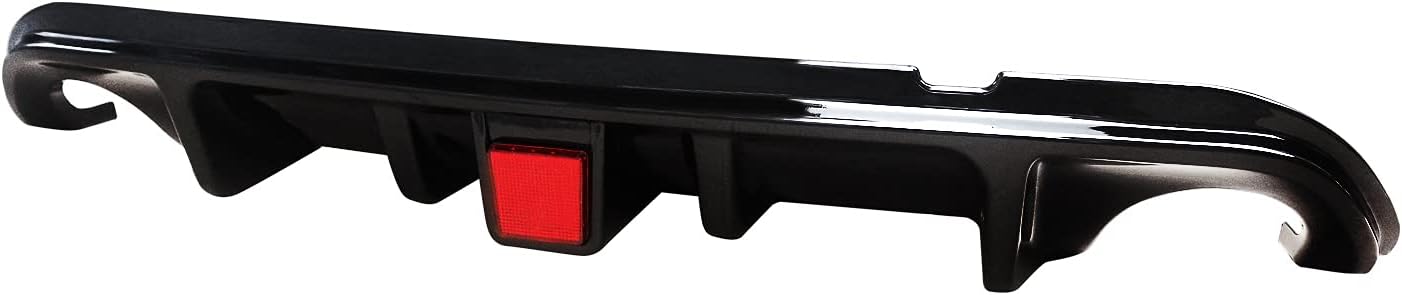 CARIG 2014-2017 Infiniti Q50 / Nissan Skyline V37 Rear Pan Bar Spoiler, ABS Genuine Parts, Tail Light, Easy Installation, Carbon Style, Car Accessories