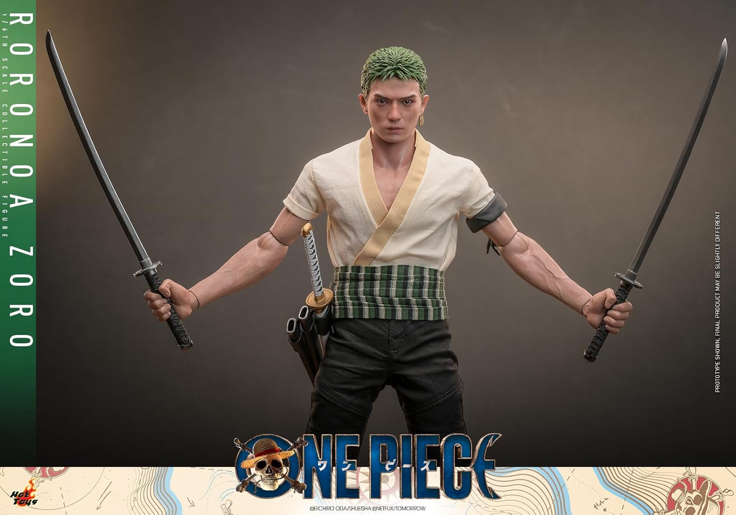 Hot Toys TV Masterpiece One Piece (Netflix) Roronoa Zoro 1/6 Scale Figure