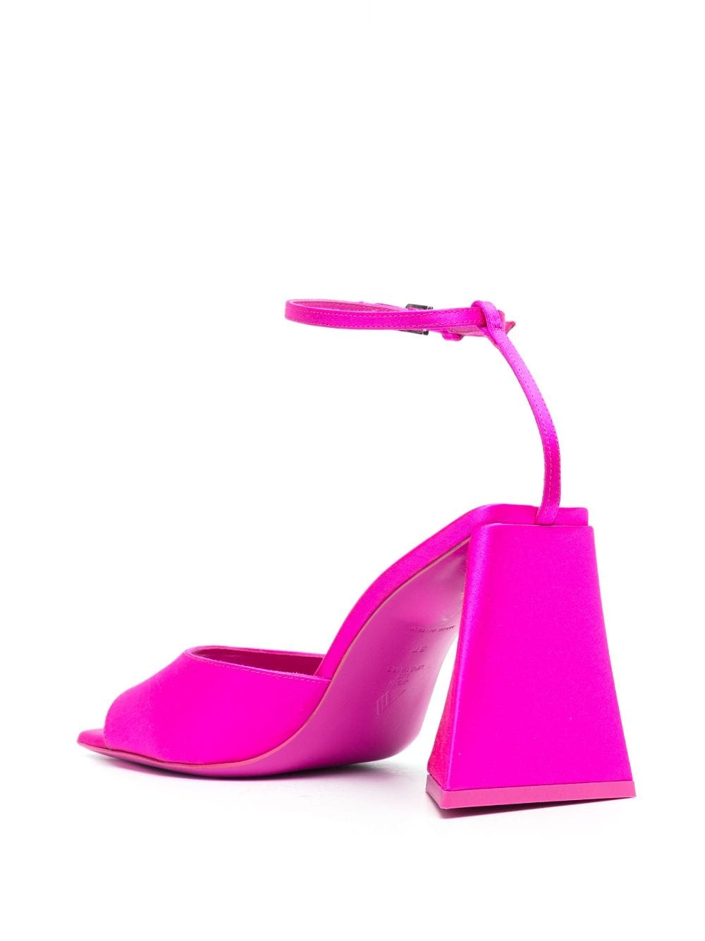 The Attico Piper Satin Heel Sandals - Image 8