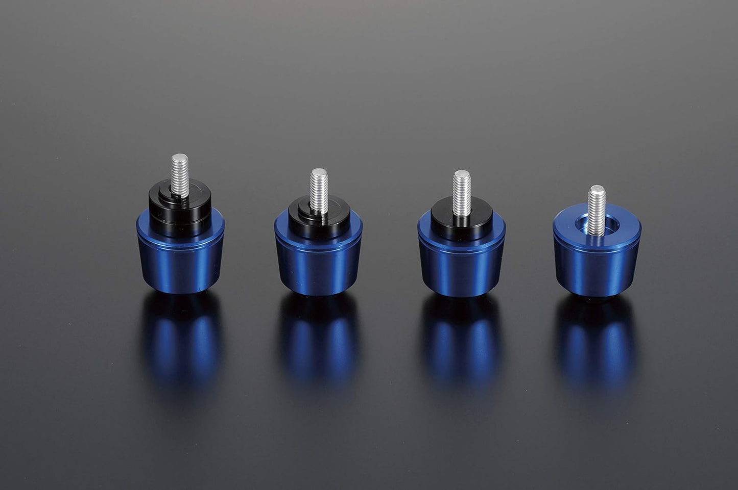 POSH Motorcycle Supplies Handlebar End Solid Bar End Honda/Suzuki Genuine Handle M6 Type (Outer Diameter 1.1 inches (29.mm) CB1300SF/SB | CT125 Hunter Cub Red 031176-02-10 Bar End Cap