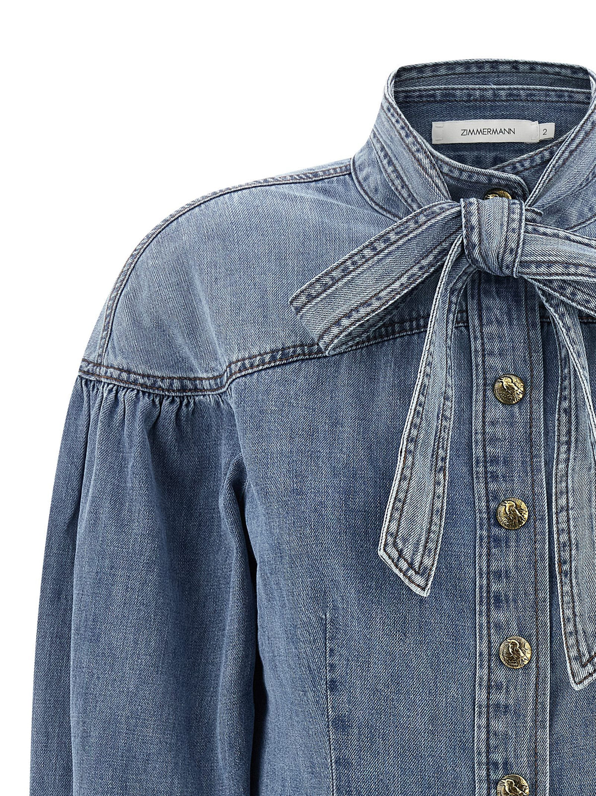 Zimmermann ZIMMERMANN DENIMシャツ - Image 8