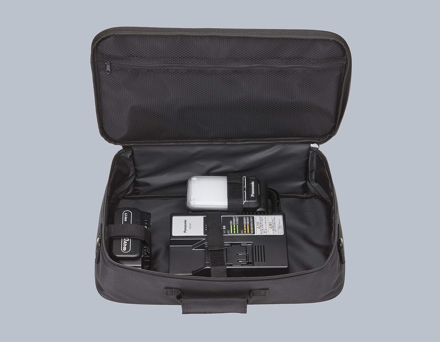 Panasonic EZ37C4-B Rechargeable Multi LED Light, Dual Main Unit Only (Battery Pack and Charger Sold Separately) (Supports 14.4V/18V/21.6V), Approx. 750 Lumens, 0-270°, USB-A x 2 Terminals (Total 2.0A