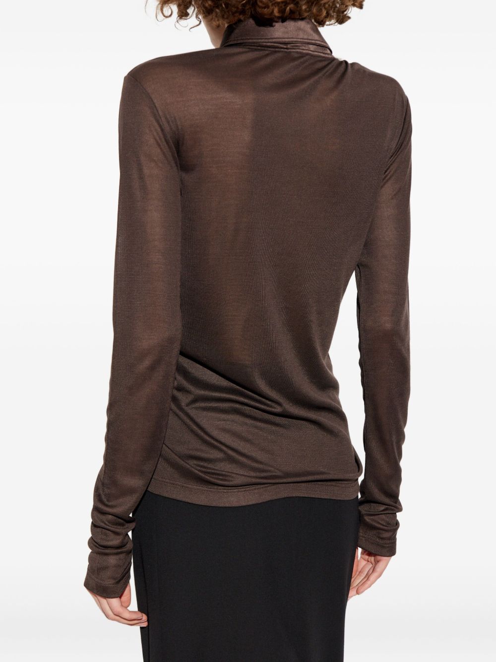 Tom トムフォードシルクポロシャツ - Image 8