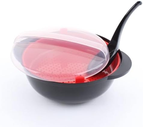 NEIGHBOR CLOWN rcti1 Range de Ramen, Udon, Yakisoba, Buckwheat, Arrangement, Instant Noodles, Living Alone, Housewives, Time-saving Cooking, Microwave, Cooker, Cooking Utensils, Kitchen Supplies, RC
