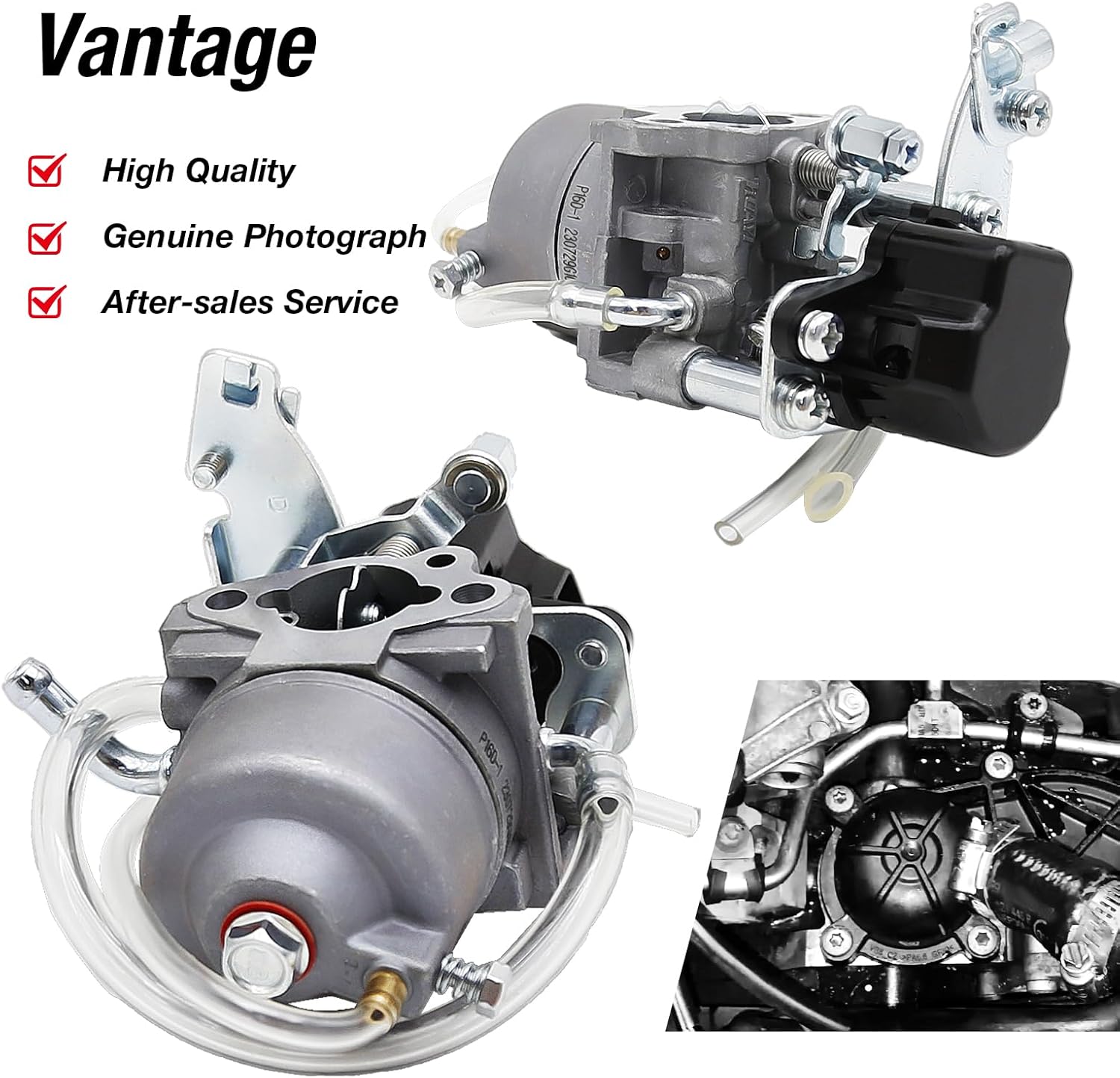 Carburetor Carburetor P16D Inverter Generator Replacement for Carburetor A-iPower SUA2000i 1600 2000W Inverter Generator