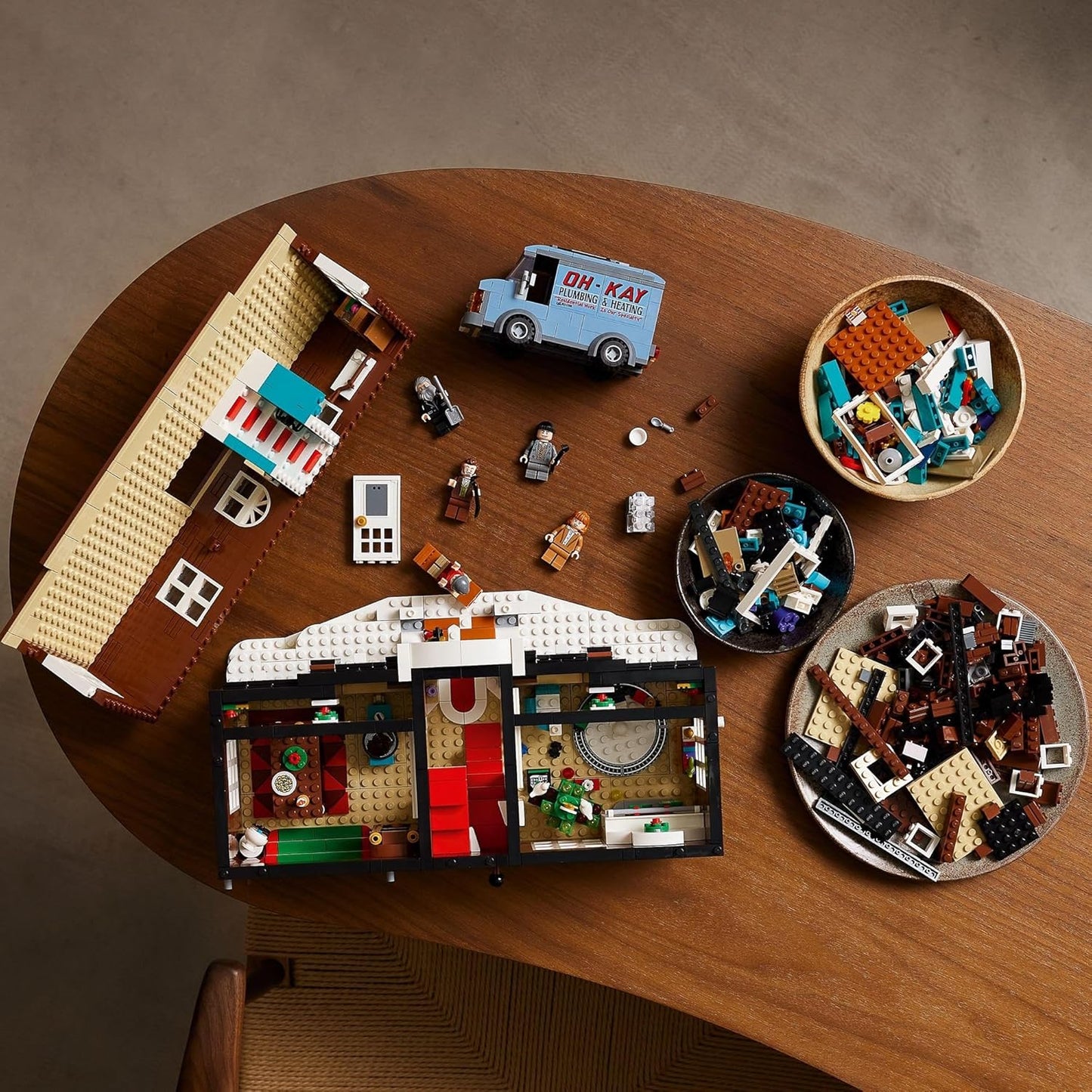 LEGO Ideas Home Alone Toy Building Block Birthday Present Blocks Mother's Day Father's Day Male Female Interior Stylish Mother Father 21330
