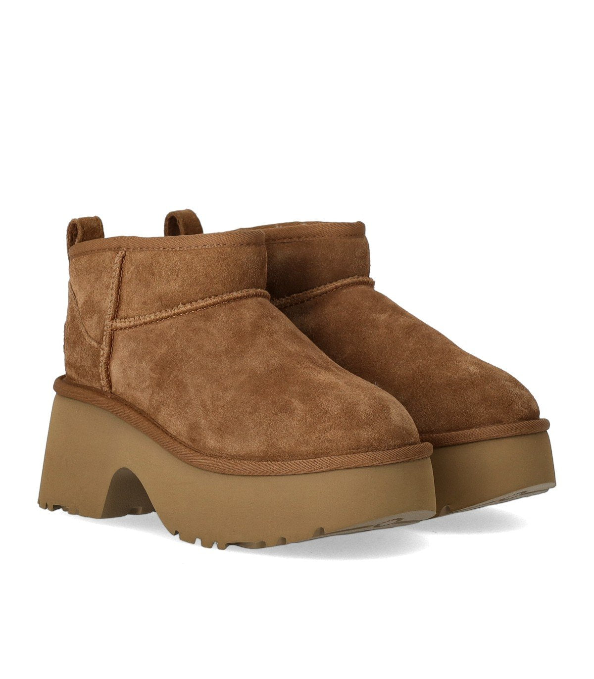 Ugg UGG Classic Ultra Mini New Heights Chestnut Boot - Image 8