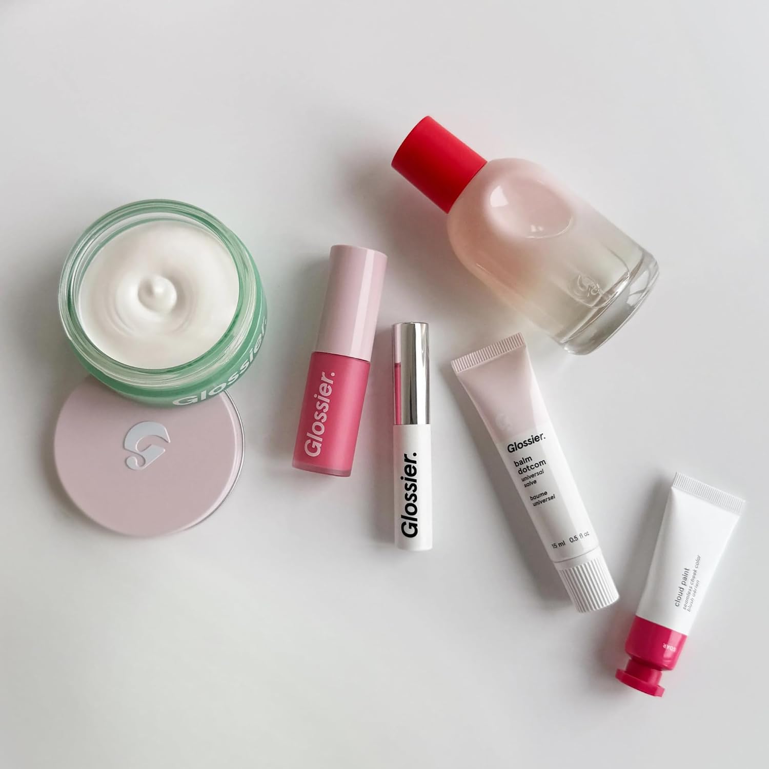 Glossier After Baume - Moisture Barrier Recovery Cream & Face Moisturizer for Dry Skin + Babassu Oil & Plant-Based Lipids - Soothing Sensitive Recovery, Fragrance Free, Vegan, 1.6 fl oz