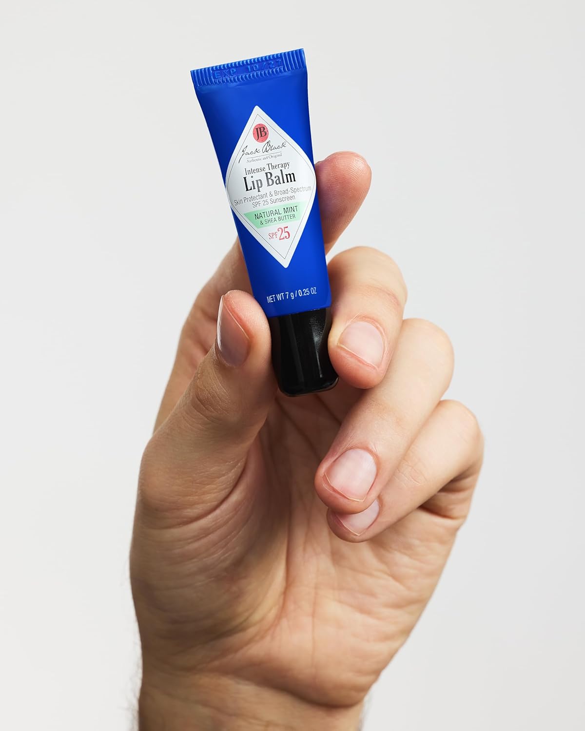 Jack Black Intense Therapy Lip Balm – SPF 25 Sun Protection, Lip Moisturizer
