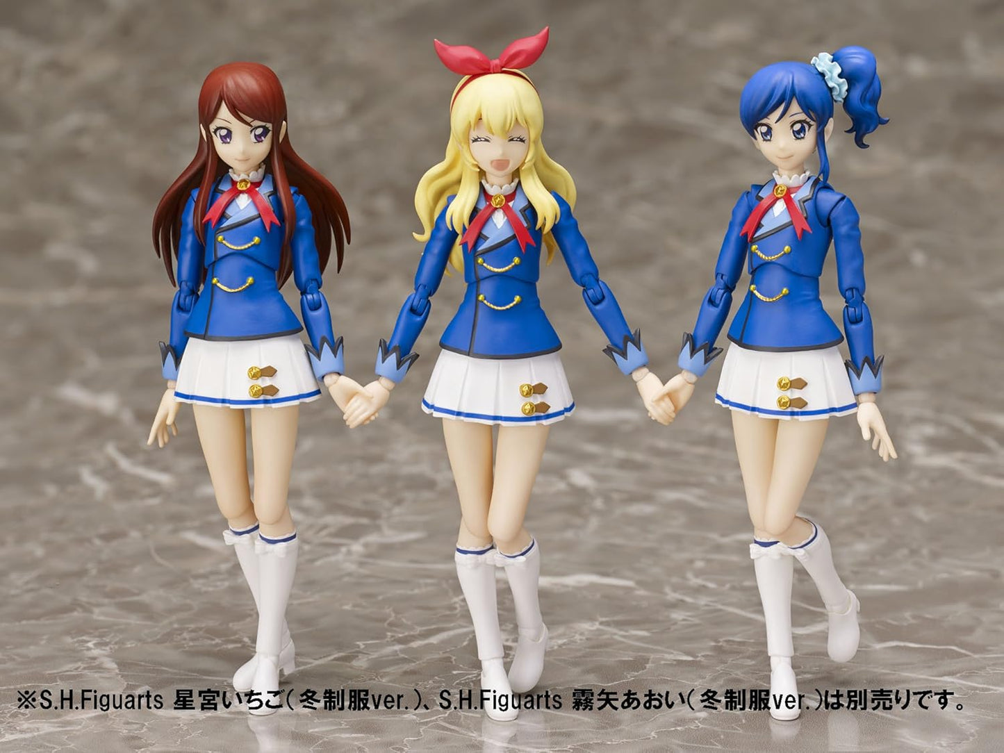 TAMASHII NATIONS S.H.フィギュアーツ アイカツ! 紫吹 蘭 (冬制服ver.) 約135mm ABS&PVC製 塗装済み可動フィギュア