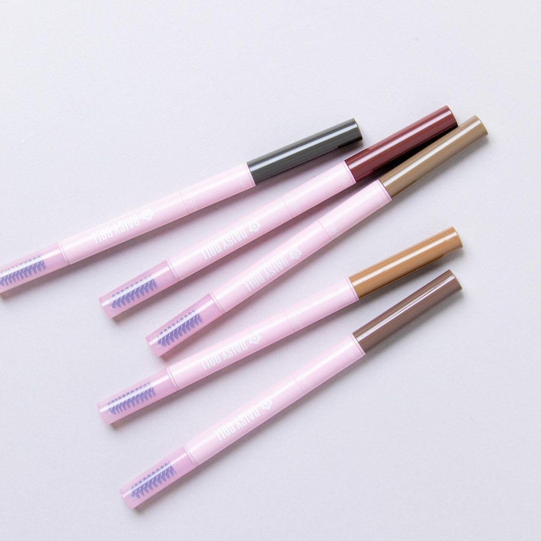 DAISY DOLL by MARY QUANT Blow Liner BR-01 Camel Brown 0.02 oz (0.4 g) Pencil x Powder x Brush 3-Way