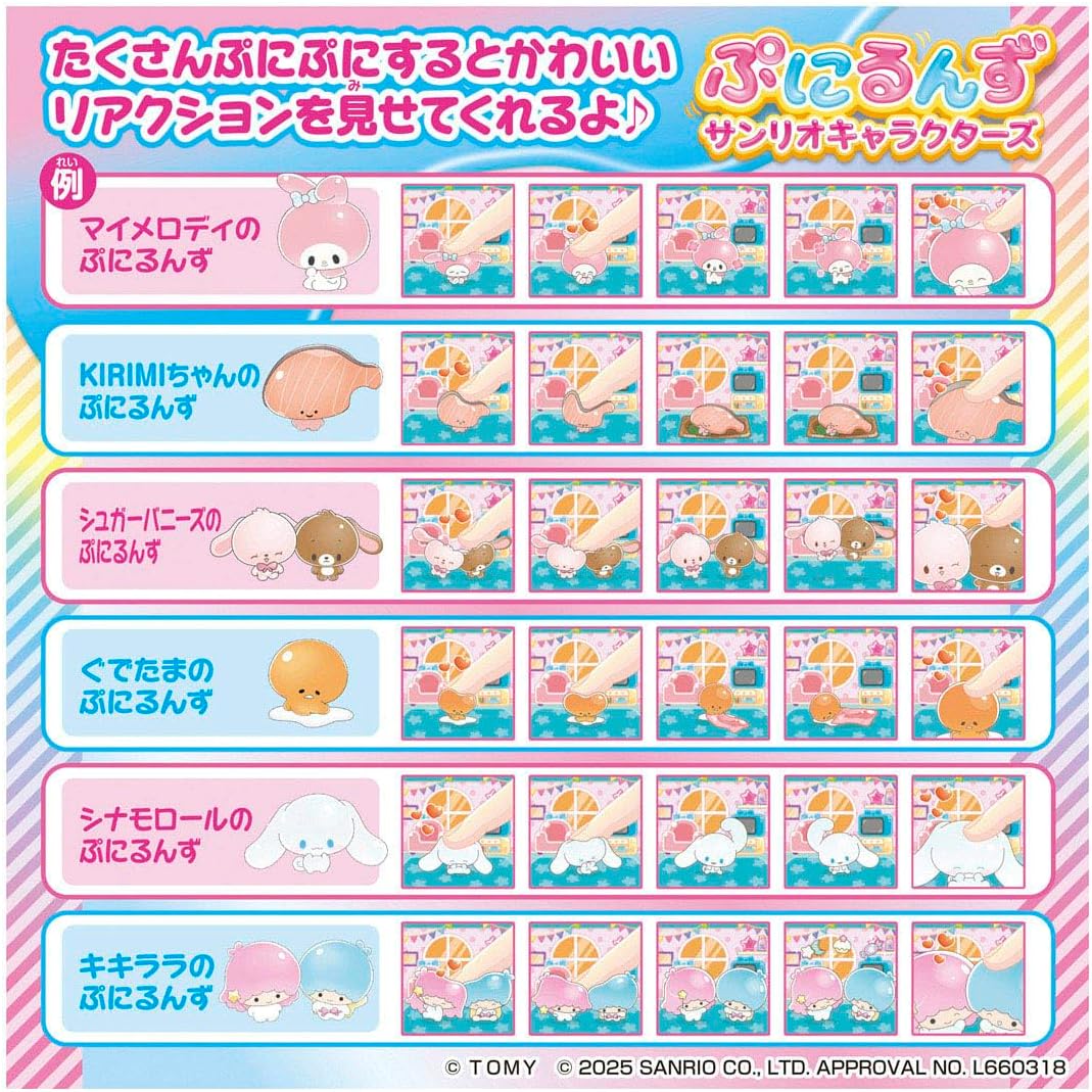 Takara Tomy Punirunzu Sanrio Characters (Japan Toy Prize 2025 Digital Division Excellence Award)