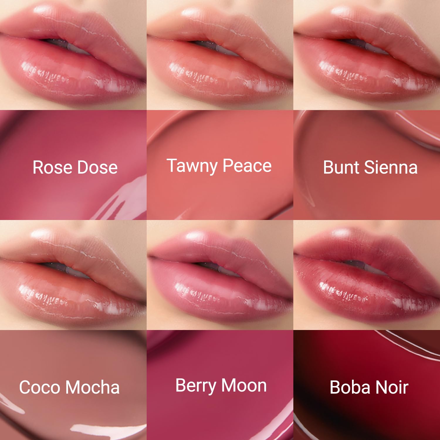 JUNG SAEM MOOL LIP-PRESSION - Brillo de labios de metal | Brillo labial tintado hidratante con un aplicador de metal de precisión higiénico e ingredientes infundidos en suero, brillo de labios coreano (rosa doze)