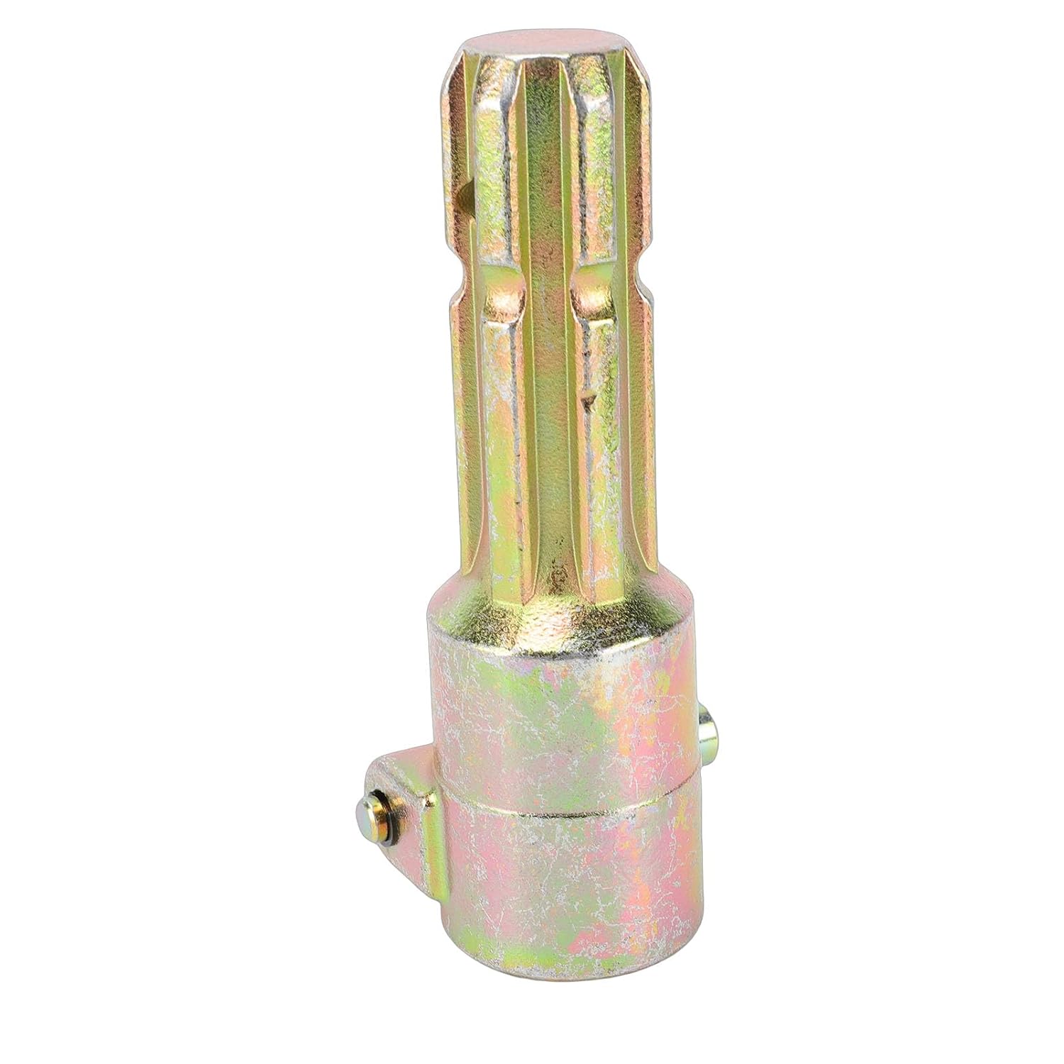 Garosa トラクター PTO シャフトエクステンション 6スプライン 重厚金属製 1-3/8インチ 耐久性と正確な接続力 光滑な使用感 各種農機具用