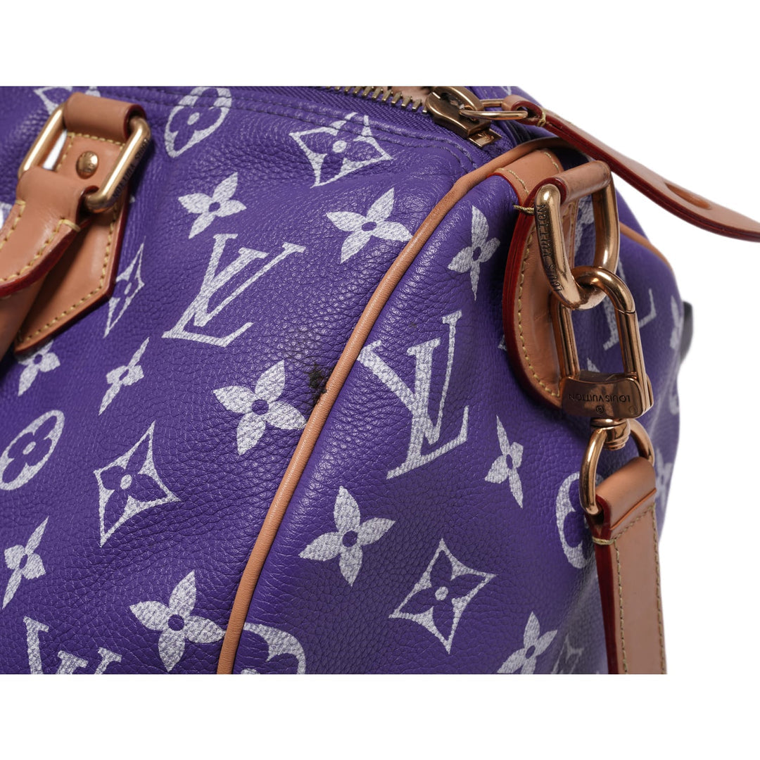 LOUIS VUITTON 'AMETHYST' SPEEDY P9 BANDOULIÈRE 40 DUFFLE BAG