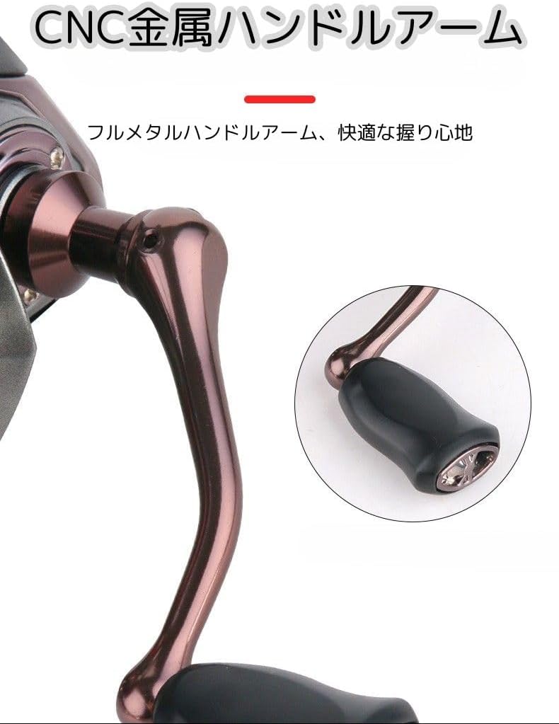 スピニングリール 3000番 5000番 リール 釣り 釣りリール 遠投 軽量 6+1BB 釣り具 釣り用品 家族釣り 海釣り 川釣り 湖釣り 防波堤 渓流釣り [並行輸入品]