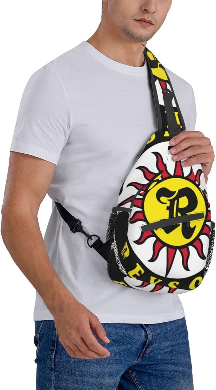 Kashiwa Raysol Shoulder Bag, Large Capacity, Shoulder Bag, Crossbody Bag, Climbing, Outing, School, Events, Anime, Moe Goods, Multifunctional, Lightweight, Unisex, Gift, Sports School Bag, Backpack