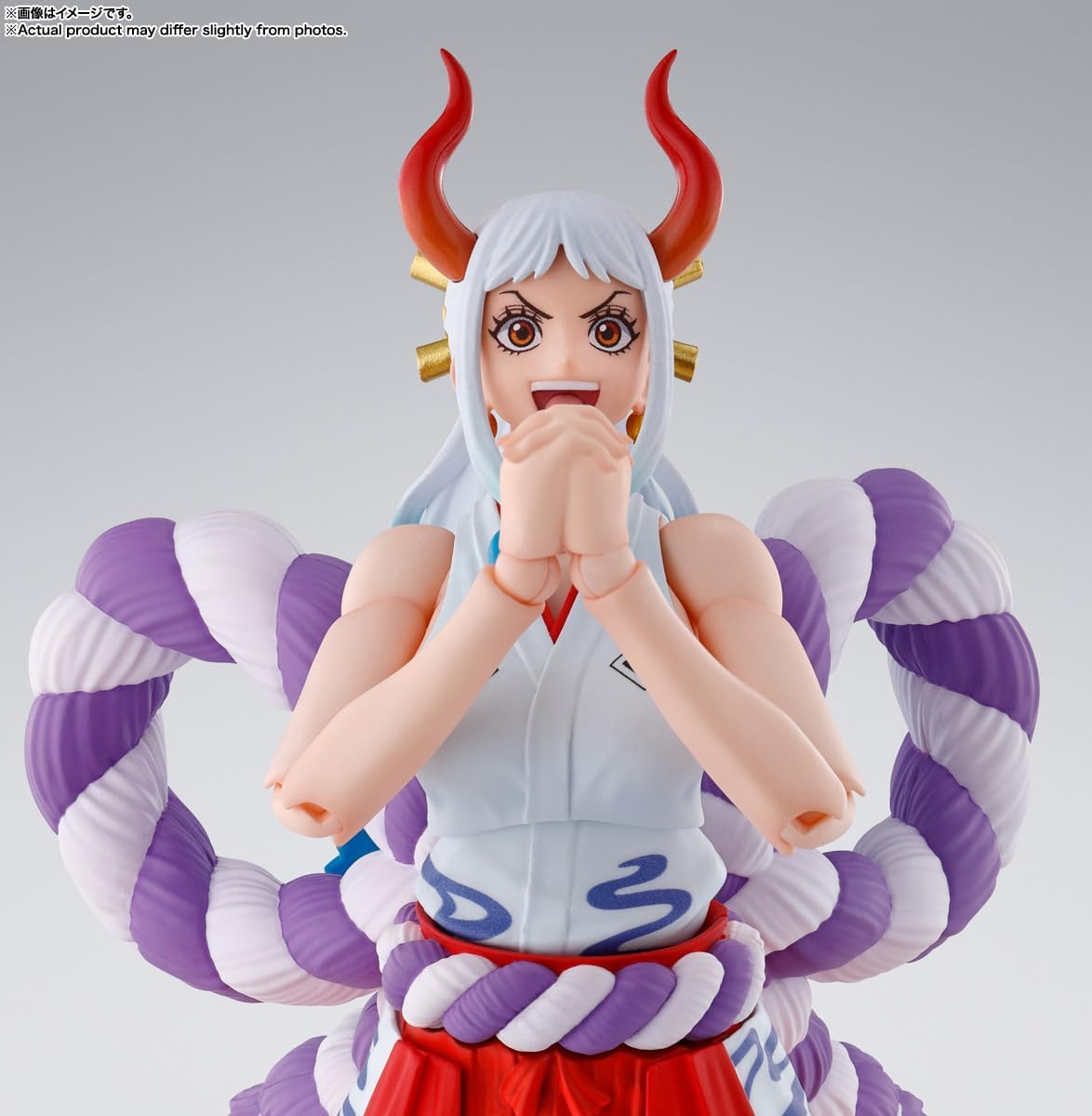 TAMASHII NATIONS S.H. Figuarts One Piece Yamato, Approx. 7.3 inches (185 mm), PVC & ABS, Pre-painted Action Figure