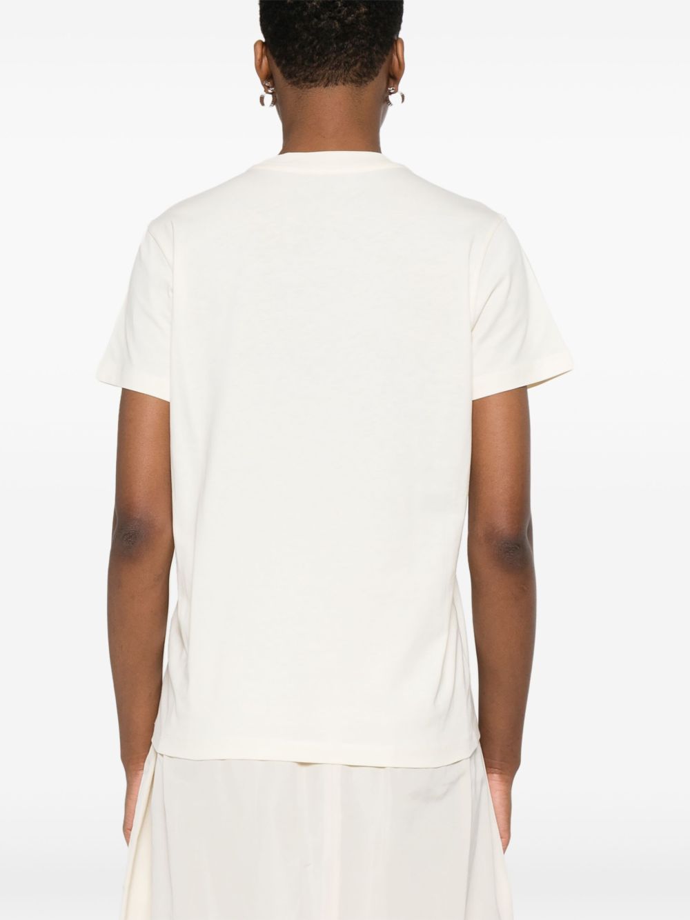 Moncler モンクラーロゴコットンTシャツ - Image 8