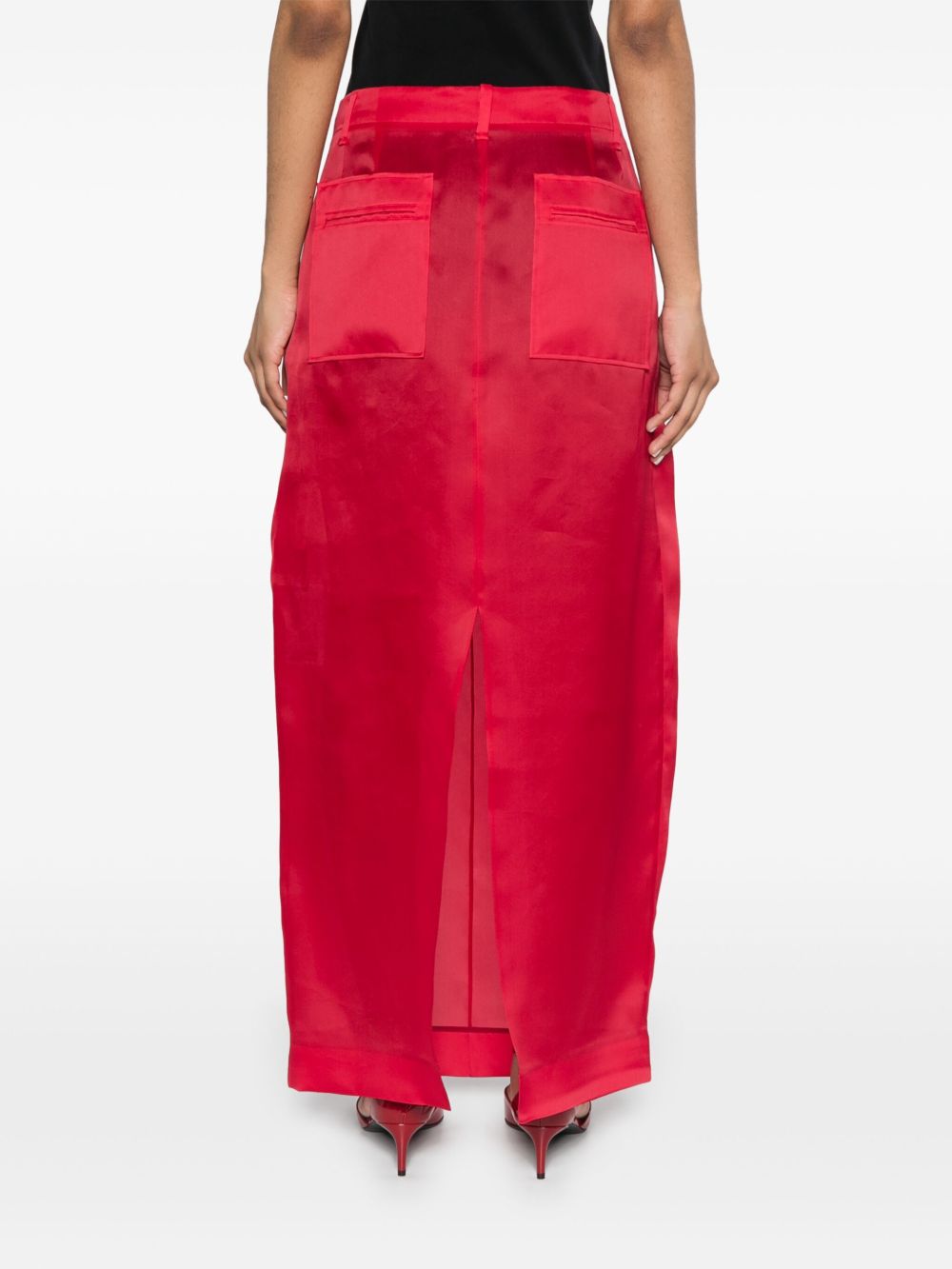 Khaite カイトルシアンシルクスカート - Image 8