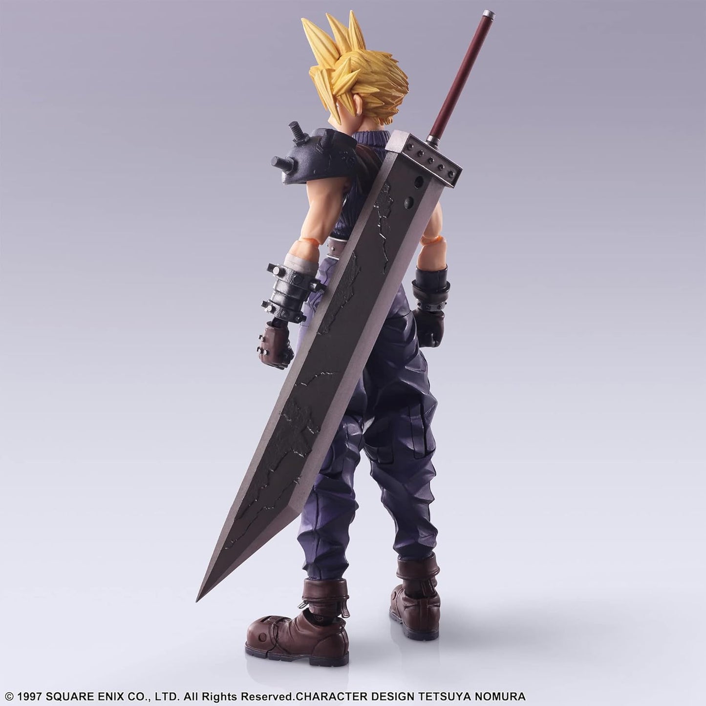 Final Fantasy VII Bling Arts Cloud Strife PVC Pre-Painted Action Figure
