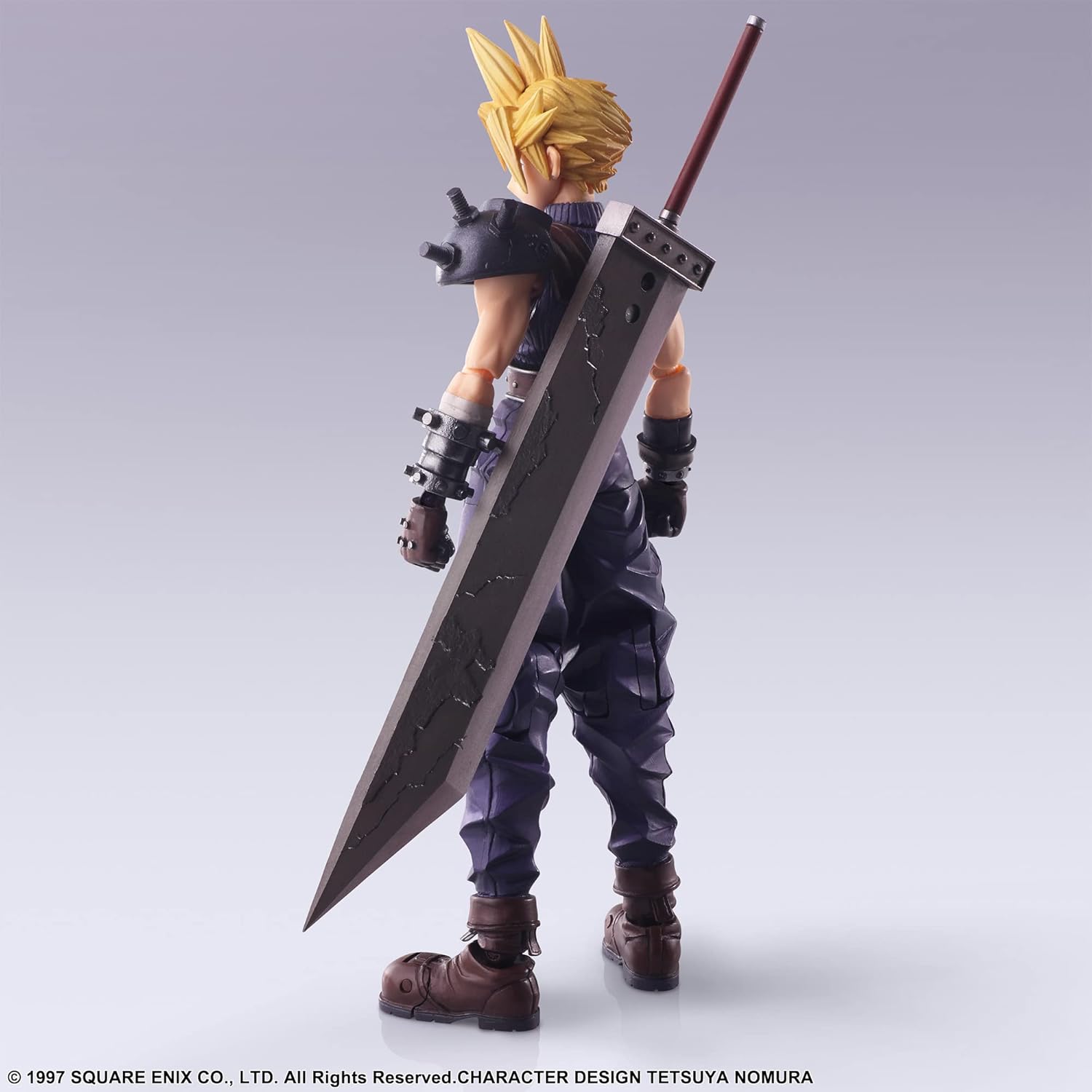 Final Fantasy VII Bling Arts Cloud Strife PVC Pre-Painted Action Figure