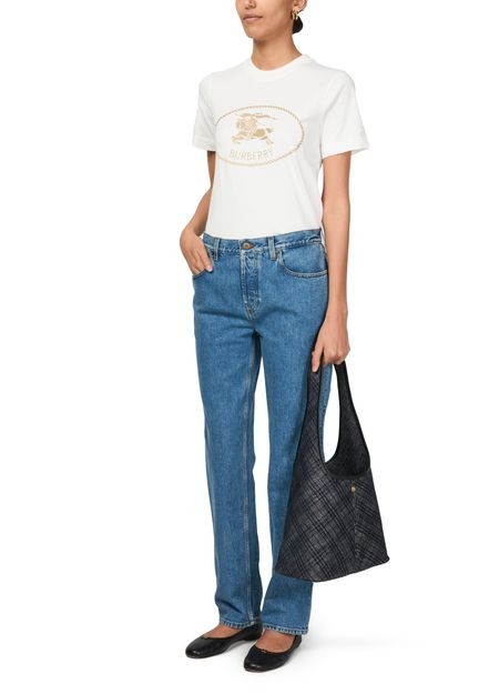 BURBERRY Check small shoulder bag - Image 8