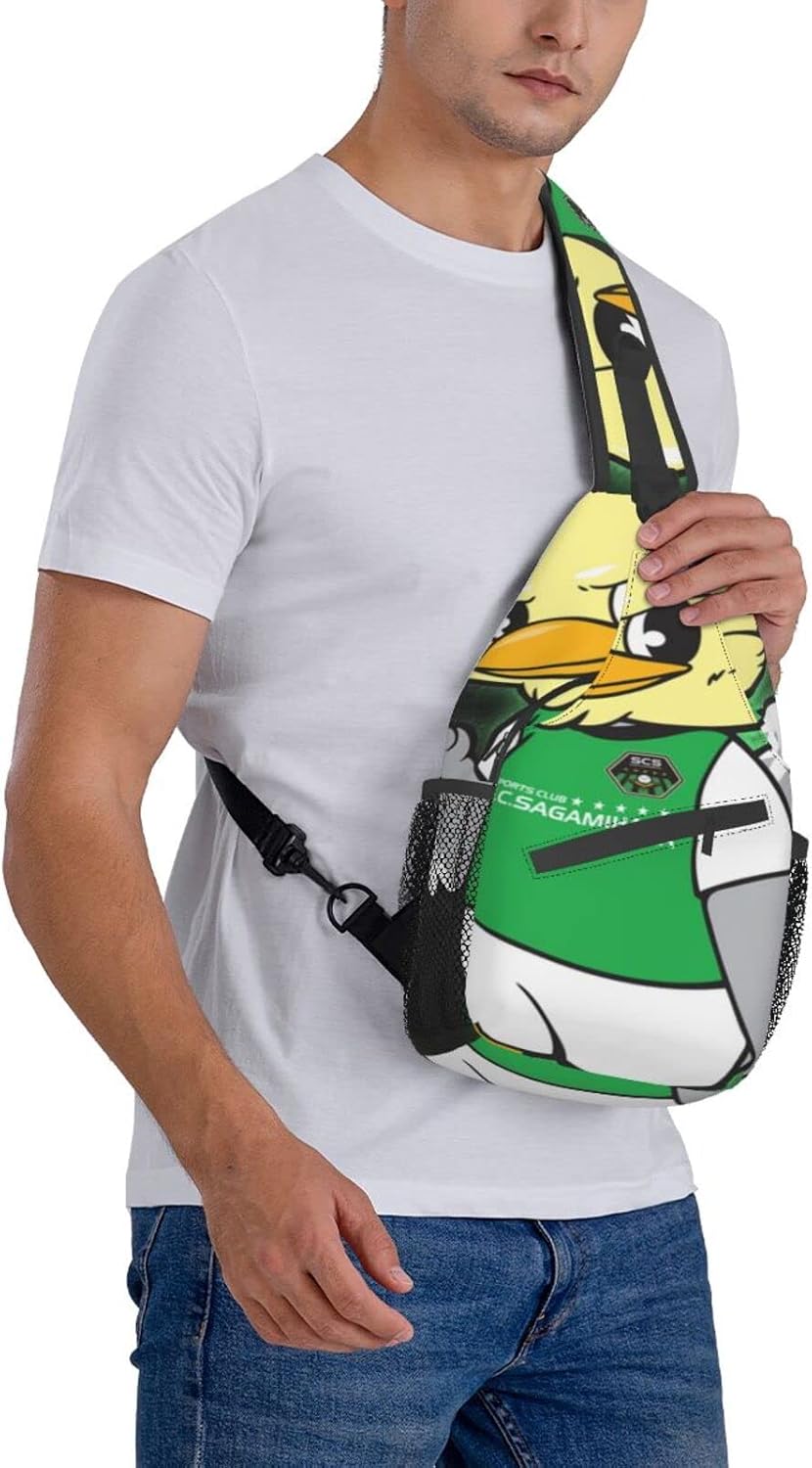 Sc Sagamihara Shoulder Bag, Large Capacity, Shoulder Bag, Crossbody Bag, Work Commute, School, Travel, Events, Anime, Moe Goods, Multifunctional, Lightweight, Unisex, Gift, Sports School Bag, Backpack