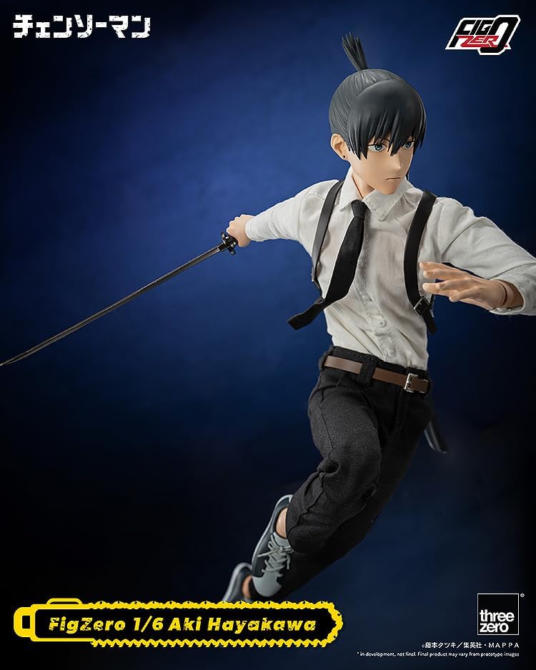 Fig-Zero Chensoman 1/6 Aki Hayakawa, 1/6 Scale, ABS, PVC & POM, Pre-painted Action Figure