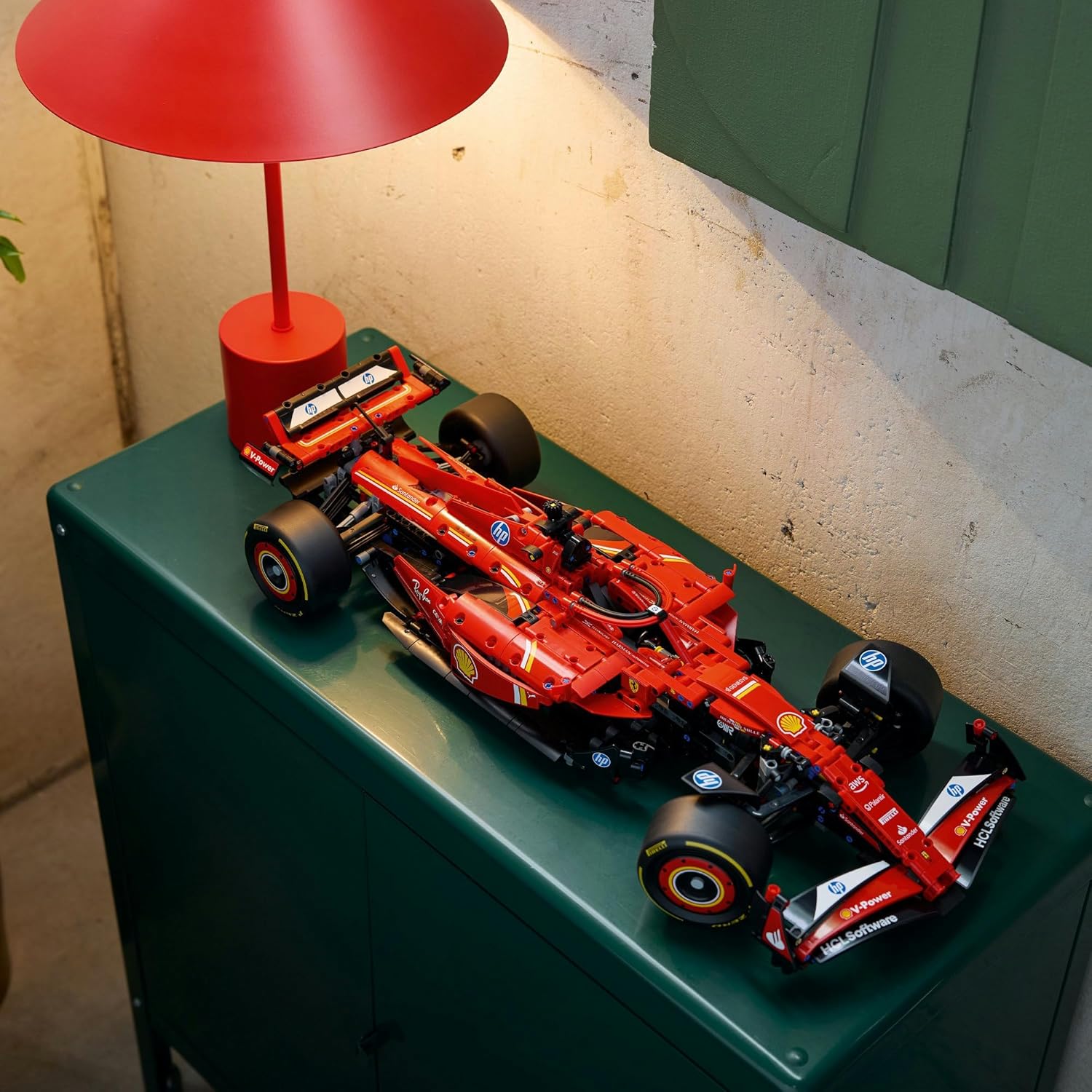 LEGO Technic, Ferrari SF-24 F1 Car Toy Toy Birthday Present Block Male Female Vehicle Car Mini Car 42207