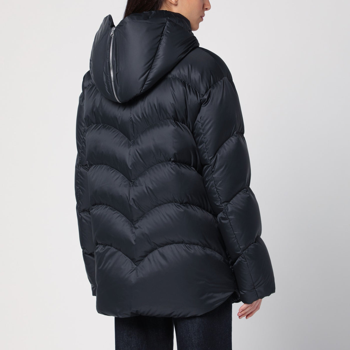 Khrisjoy Khrisjoy Hug Black Padded Parka - Image 8