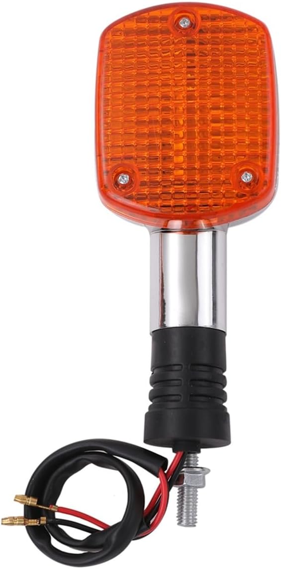 Honda Front Rear Turn Signal Front and Rear Rebel 250 MC13 VF750 Magna RC09 NV750C CBX750 PS250 MF09 CBX650SC CB750 RC42 Genuine Type Custom Aftermarket Parts (Set of 2)