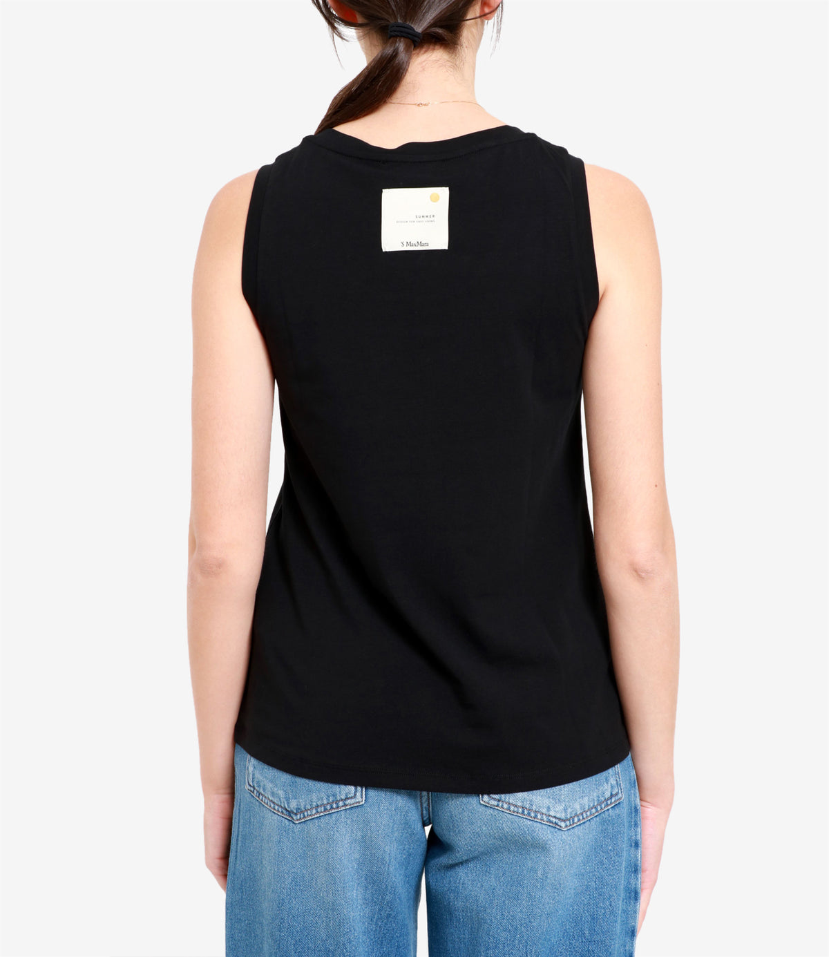 Max S マックスマラTシャツとポロスブラック - Image 8