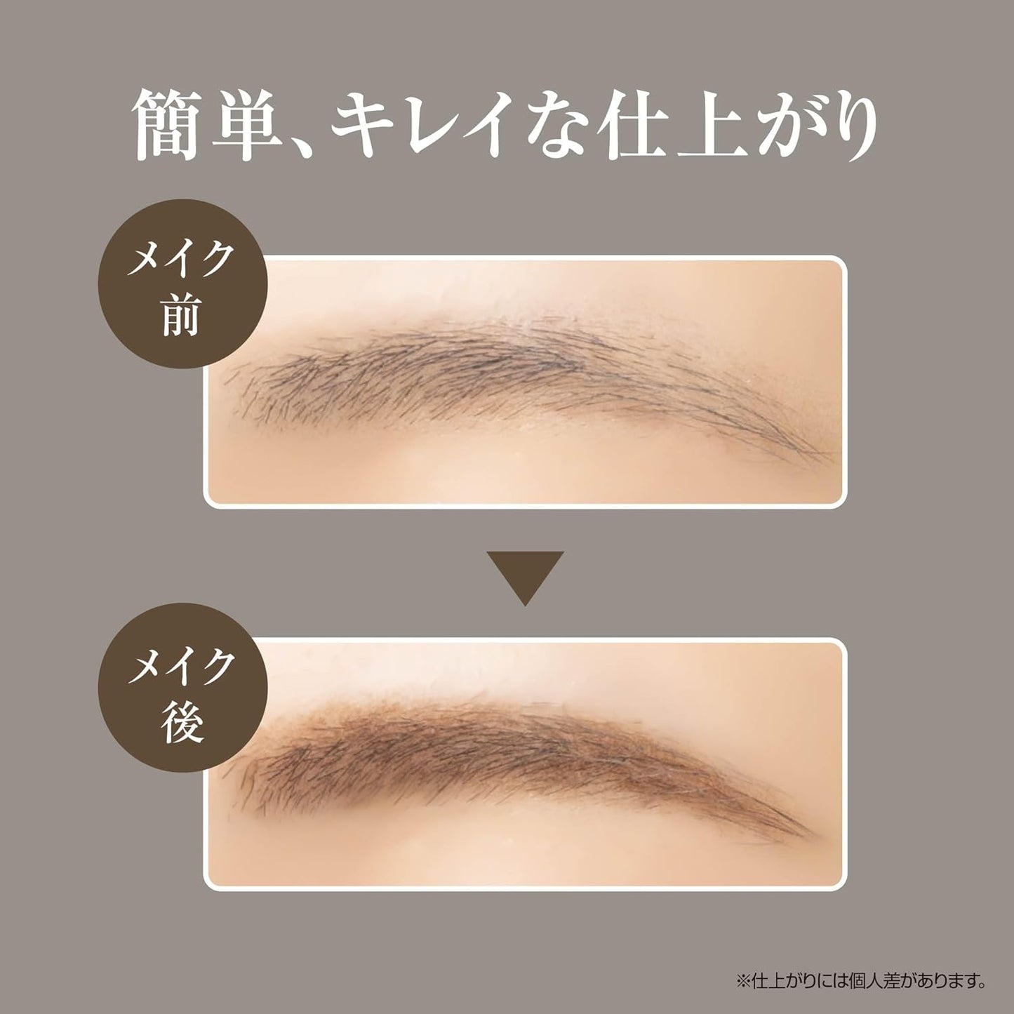 30 Seconds Magic The Eyebrow (Dark Brown), Gel Eyebrow Resistant to Sweat, Water, and Scraping, Tightly Adhesive, Eyebrow Not Falling, Easy to Draw, Blur, Fluffy, Eyebrow Makeup, Beautiful Eyebrow