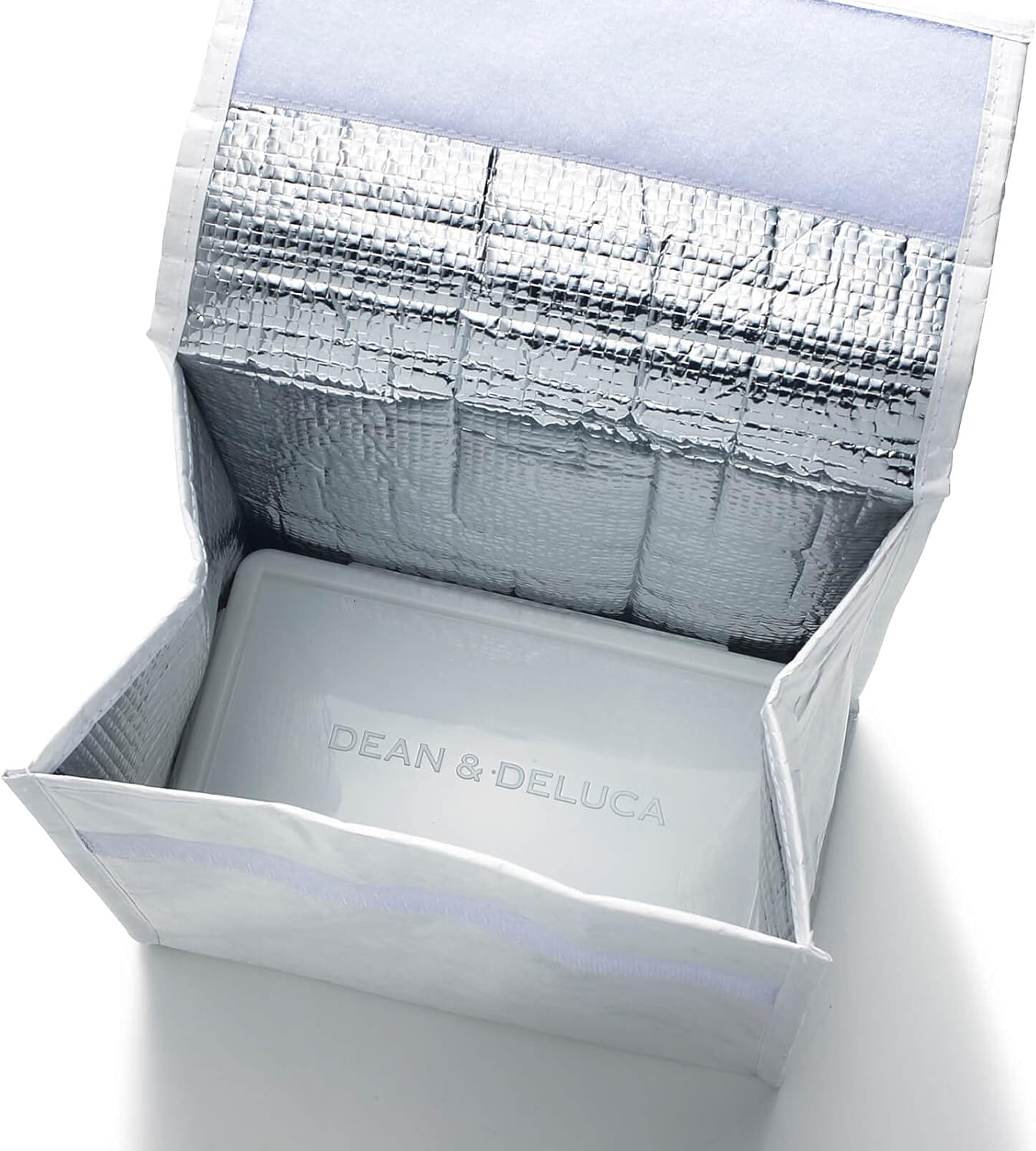 DEAN & DELUCA Lunch Box, Medium, White, 27.6 fl oz (800 ml), Microwavable, Dishwasher Safe, Bento Lunch Box, Compact, Simple