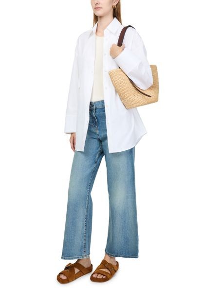 LOEWE Ease Buckle slide in suede - Image 8