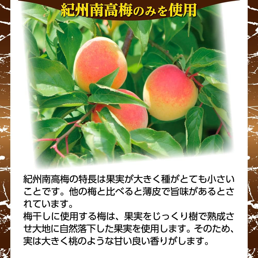 Ume no Ichifuji Kishu Nanko Plum Trial Set (40g x 4) Pickled Plums Taste Comparison Large Ripe Fully Ripe Domestic Produced Wakayama Prefecture Gift Thank You Individually Packaged Souvenir Umeboshi