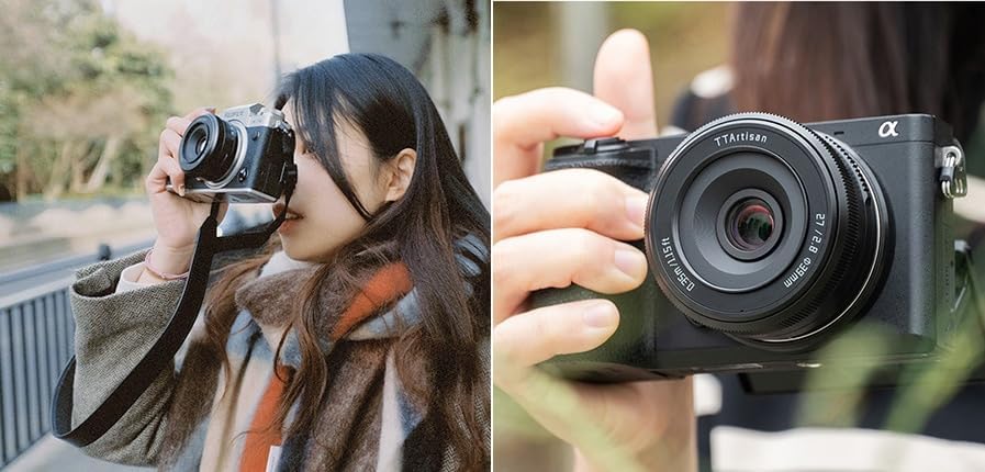 TTArtisan AF 27mm f/2.8 X-Mount Fujifilm X Black Lens Brand Optics