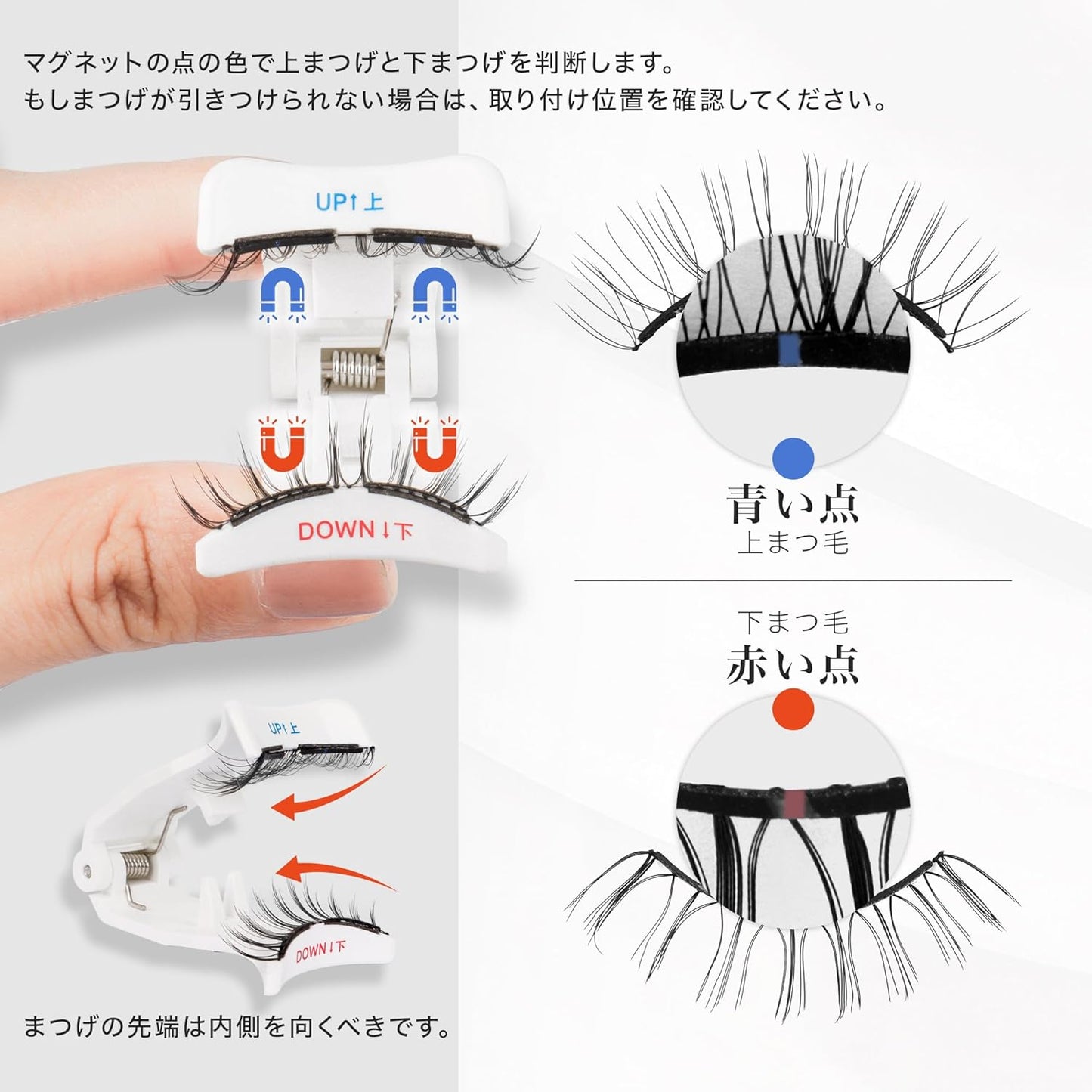 LASHVIEW Upgrade Magnetic Eyelashes with Applicator Reusable Soft Magnetic Eyelashes Natural Look No Glue Magnetic Eyelashes Magnetic Eyelashes Kit Easy to Install and Remove (L01-X)