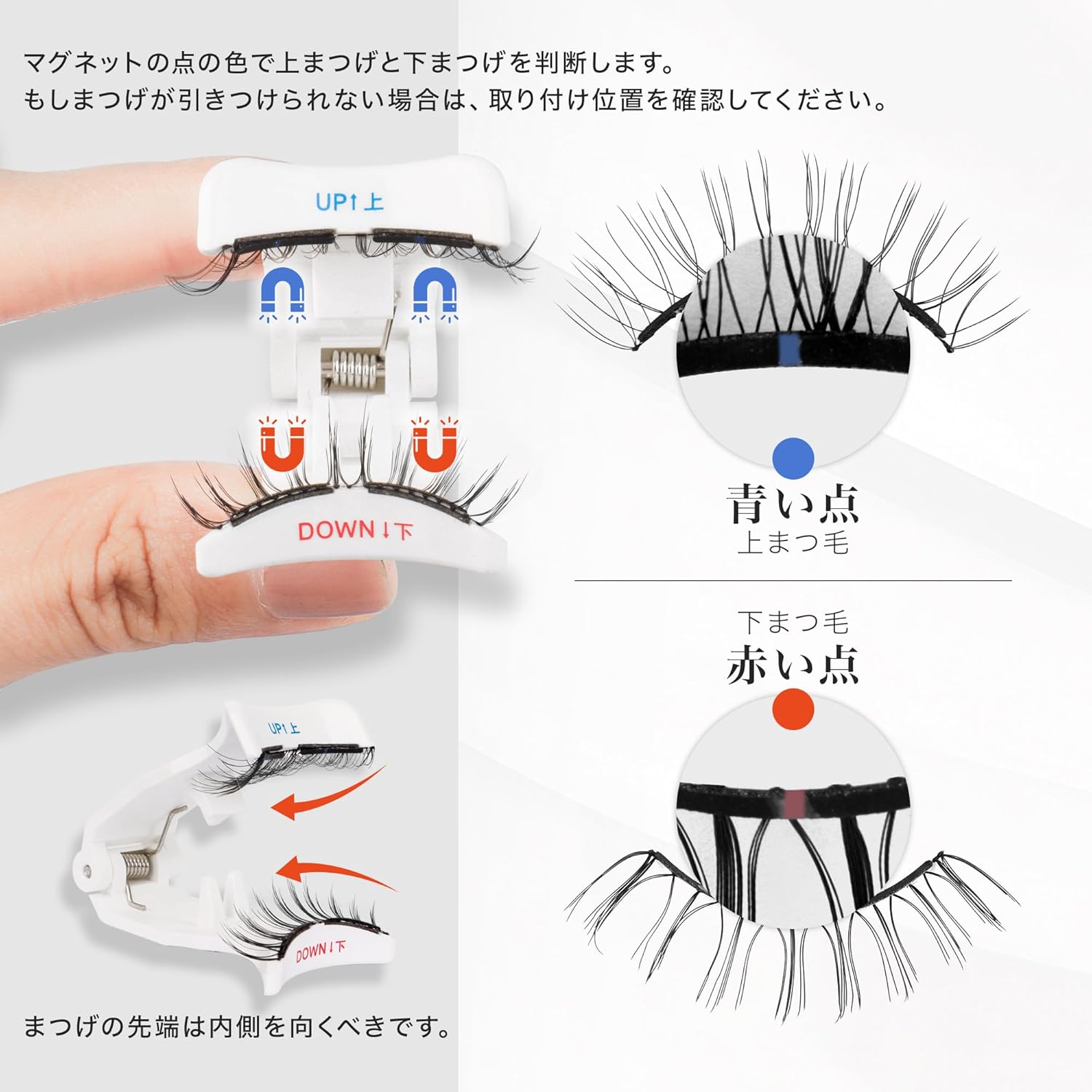 LASHVIEW Upgrade Magnetic Eyelashes with Applicator Reusable Soft Magnetic Eyelashes Natural Look No Glue Magnetic Eyelashes Magnetic Eyelashes Kit Easy to Install and Remove (L01-X)