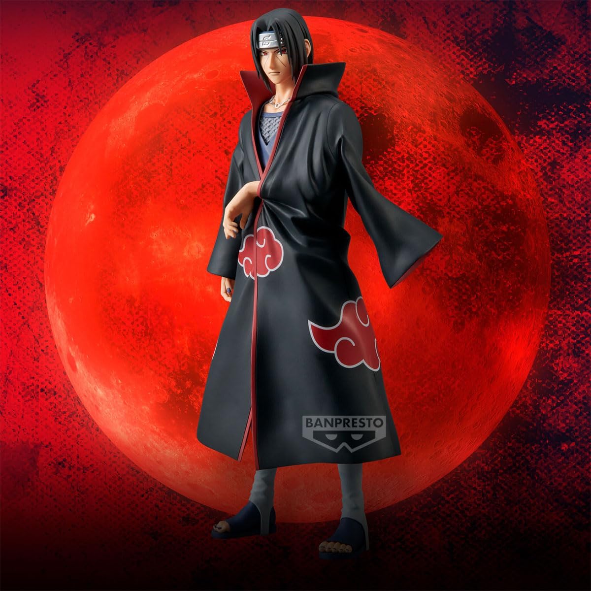 Banpresto Naruto Uchiha Shippuden Grandist, 11.0 inches (28 cm), BP28670P Multicolored Collectible Figure, Perfect for Anime Fans
