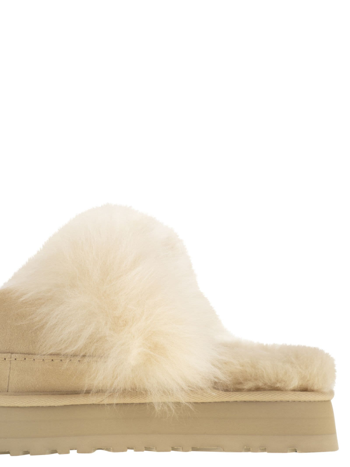 Ugg Ugg ディスケット シャレー スリッパ ファーとプラットフォーム付き - Image 8