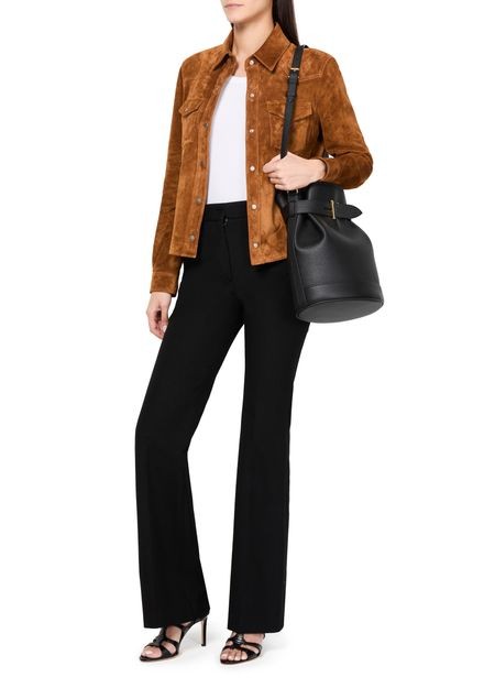 TOM FORD グレインレザー ミディアム バケットバッグ - Image 8