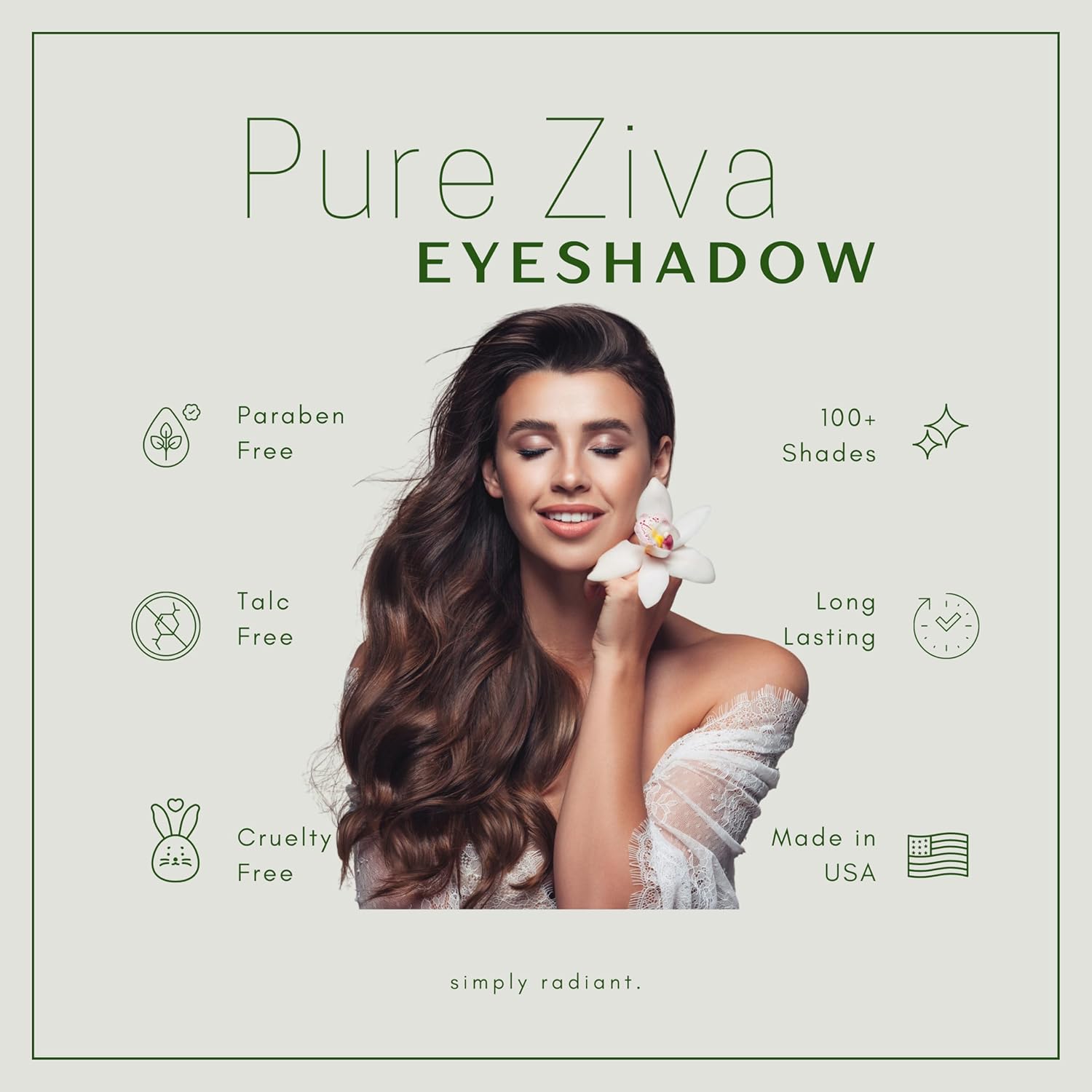 Sombra de ojos en polvo prensado mate, pigmento profundo, brillo de lujo, sombras de ojos negras, sin talco ni parabenos, vegano, sin pruebas de animales y sin crueldad, individual, maquillaje para mujeres maduras y jóvenes.