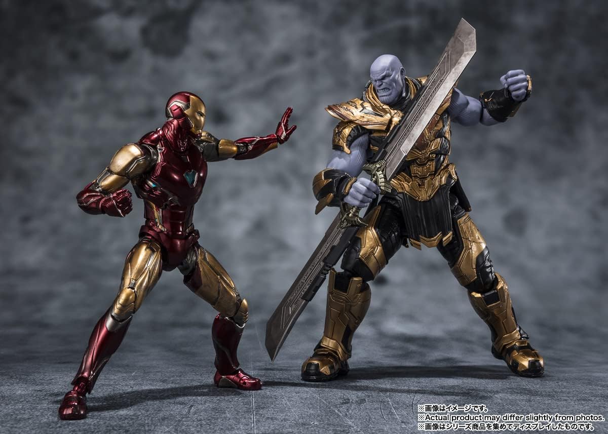 BANDAI SPIRITS S.H. Figuarts Avengers End Game Iron Man Mark 85 - FIVE YEARS LATER ~ 2023 EDITION - (THE INFINITY SAGA) Approx. 6.3 inches (160 mm), PVC & ABS, Pre-painted Action Figure