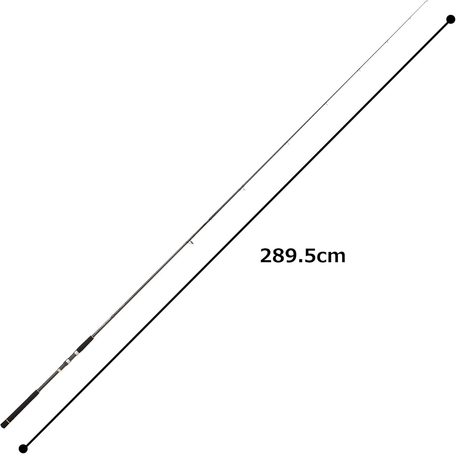 Major Craft FCS-962LSJ Fast Cast Shore Jigging, Black, 9.6ft